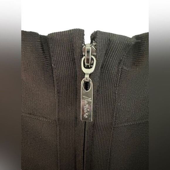 Guess by Marciano Bandage off shoulder Dress XS NWT black and purple mini - Picture 11 of 12